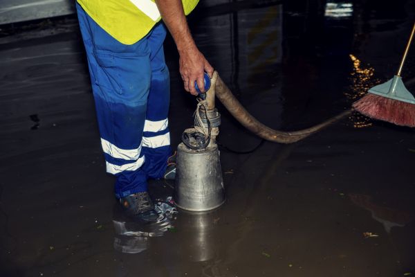 Basement Water Removal in Folsom