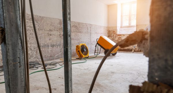 Basement Water Damage Repair in Folsom